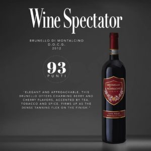 San Polo: Brunello di Montalcino 2012 – 93 Punkte Wine Spectator
