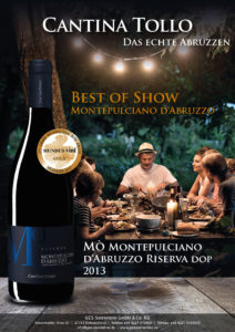 Mundus Vini – Best of Show Montepulciano d’Abruzzo
