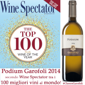 Podium 2014 unter den Top 100 des Wine Spectator