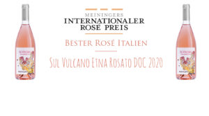 Donnafugata: Sul Vulcano Etna Rosato 2020 – Bester Rosé Italien Meiningers Internationaler Rosé Preis